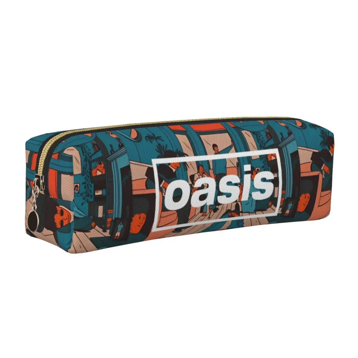 Oasis-Inspired Vintage Leather Pencil Case 7 Oasis-Inspired Vintage Leather Pencil Case - Image 7
