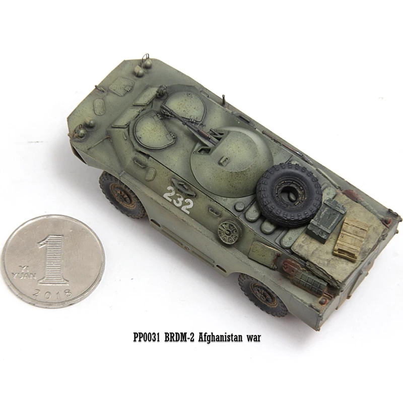 Soviet Russian BRDM-2 Armored Vehicle Model 1:72 6 Soviet Russian BRDM-2 Armored Vehicle Model 1:72 - Image 6