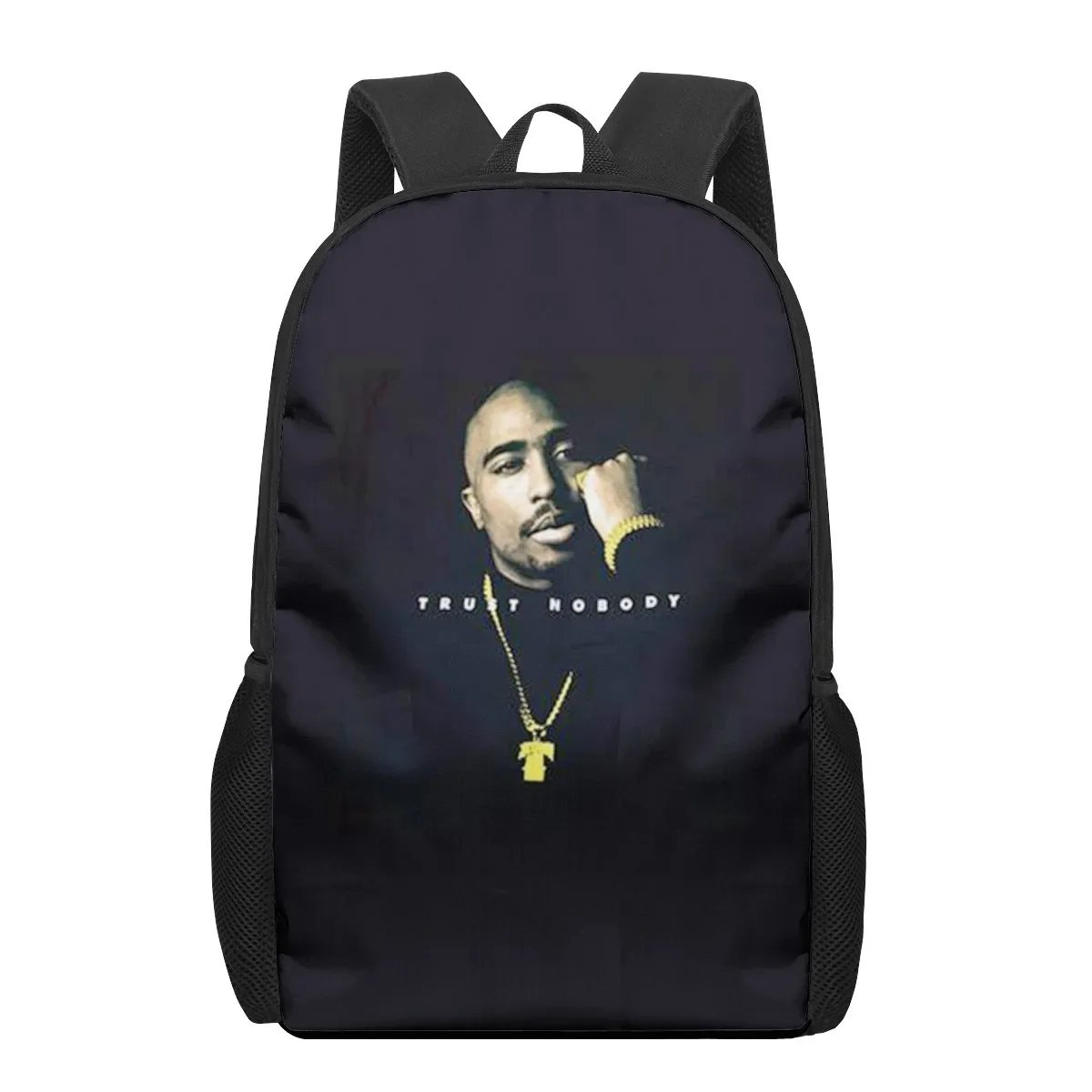 2pac Monochrome Graphic School Backpack 17 2pac Monochrome Graphic School Backpack - Image 17