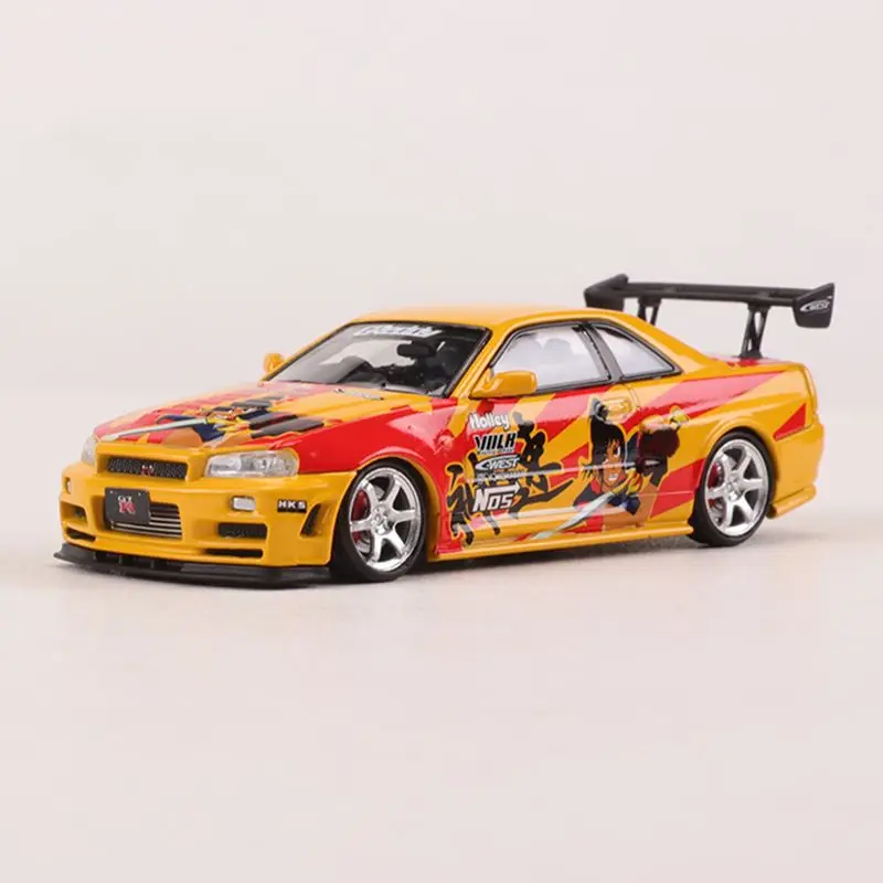 Nissan Skyline R34 Diecast Model Car Set 4 Nissan Skyline R34 Diecast Model Car Set - Image 4