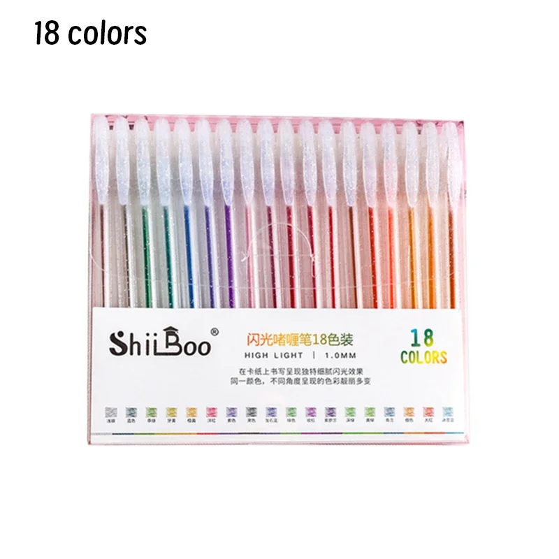 Vibrant Glitter Gel Pen Set in Various Packs 10 Vibrant Glitter Gel Pen Set in Various Packs - Image 10