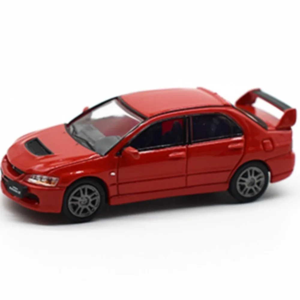 Evo9 Diecast Model Car in Bright Yellow 1:87 2 Evo9 Diecast Model Car in Bright Yellow 1:87 - Image 2