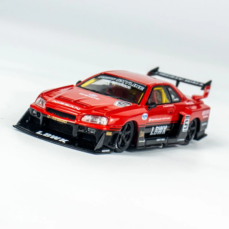 Nissan LB-ER34 Diecast Model Car 1:64 Scale 4 Nissan LB-ER34 Diecast Model Car 1:64 Scale - Image 4