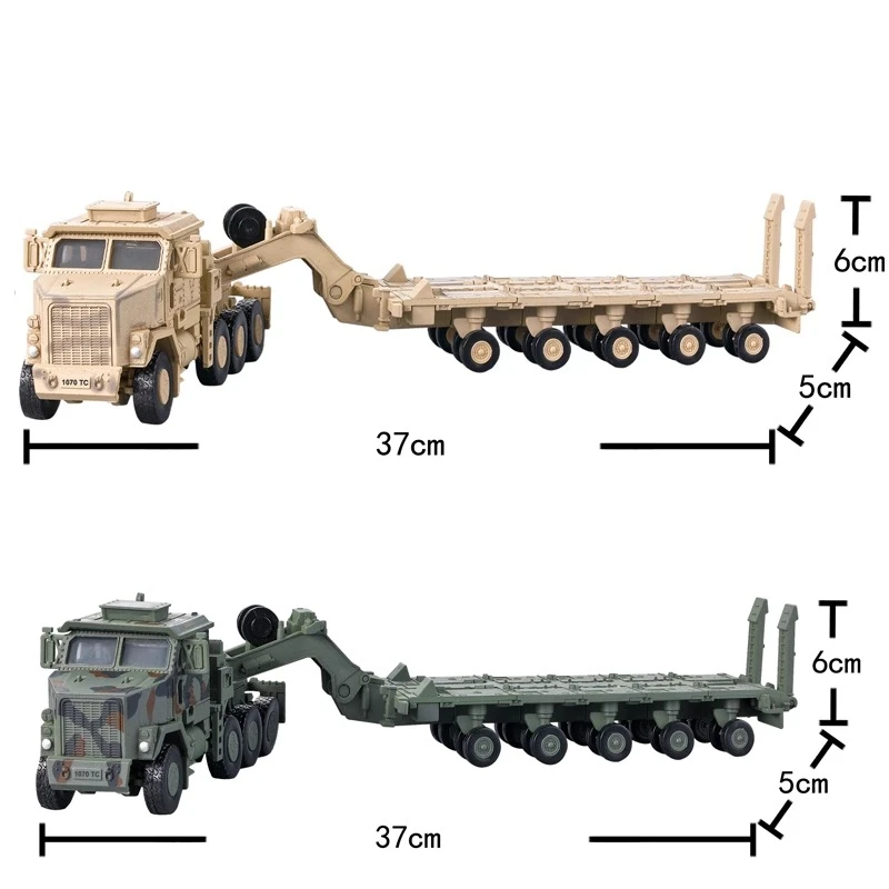 1:72 Scale Yellow/Green M-Track Vehicle Model 2 1:72 Scale Yellow/Green M-Track Vehicle Model - Image 2