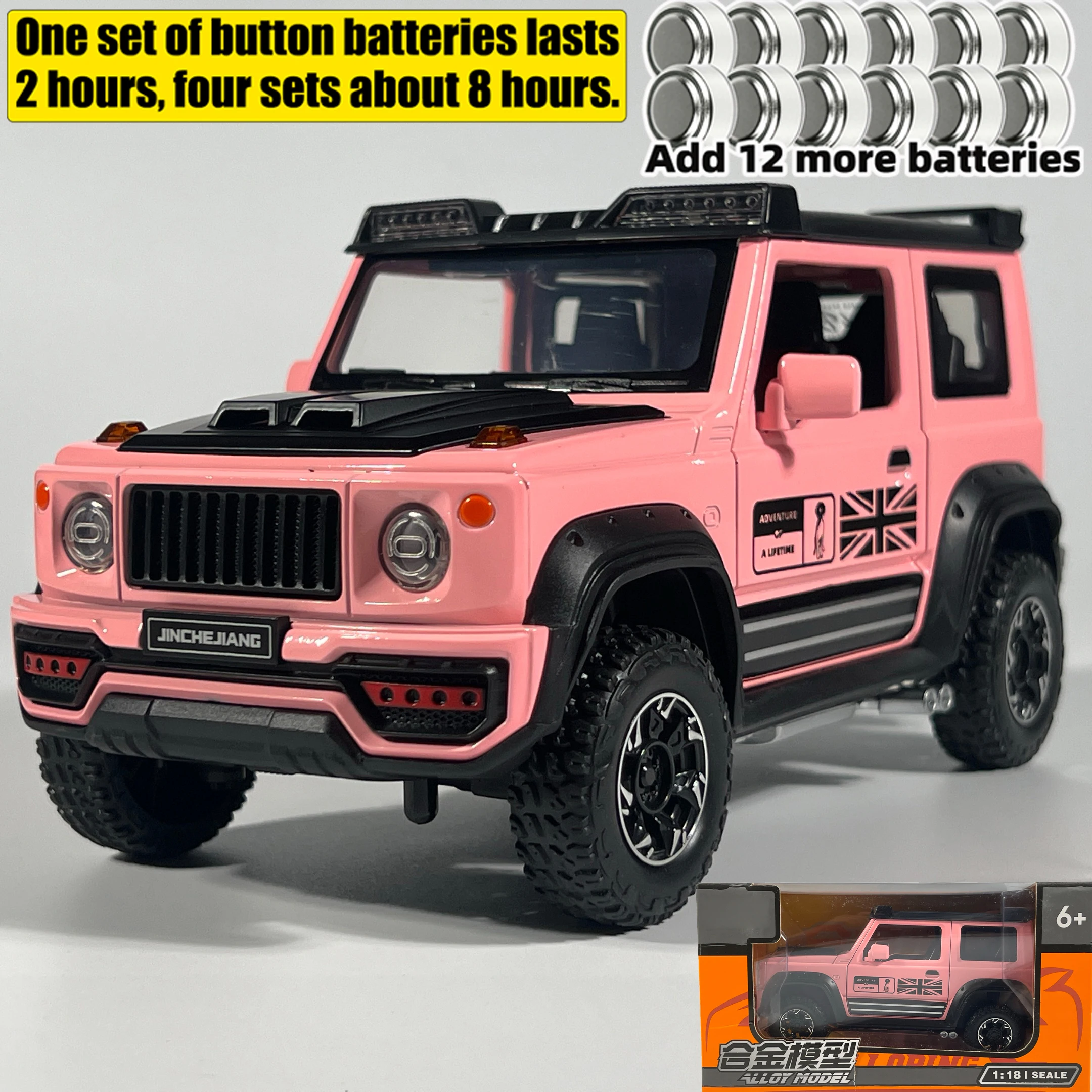 1:18 Suzuki Jimny Alloy Diecast Model Car 14 1:18 Suzuki Jimny Alloy Diecast Model Car - Image 14