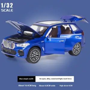 Luxury BMW X5 1:32 Diecast Model Car 16 S27662c9823c24c3f84be74418bb34aacn