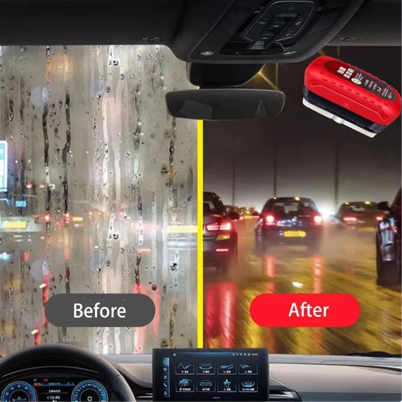 Car Glass Oil Film Remover Tool with Applicator 4 Car Glass Oil Film Remover Tool with Applicator - Image 4