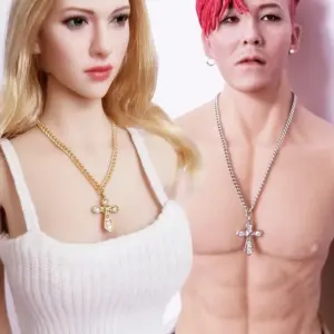 1/6 Scale Soldier Cross Necklace for Action Figures 29 S27eb8f8c288644c6aa54f15e63062293j