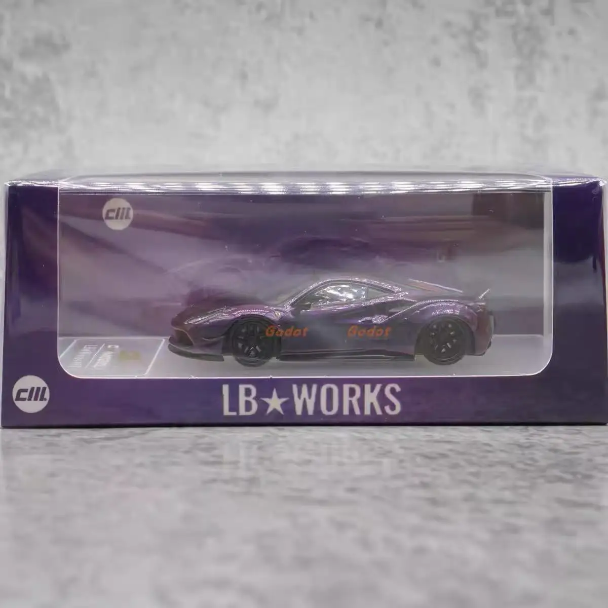 1/64 Scale Diecast Ferrari 488 LBWK Model Car 6 1/64 Scale Diecast Ferrari 488 LBWK Model Car - Image 6