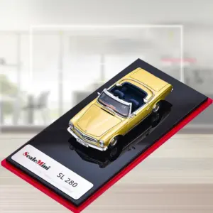 Scale 1:64 Benz SL280 Model Car in Red 11 S2881c1d917174d1b85b8fe9a9d3c6539G