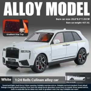 1:24 Scale Pink Rolls-Cullinan Diecast Model 19 S28bb1baeae414d3b8dfcb7f24d211fc4O