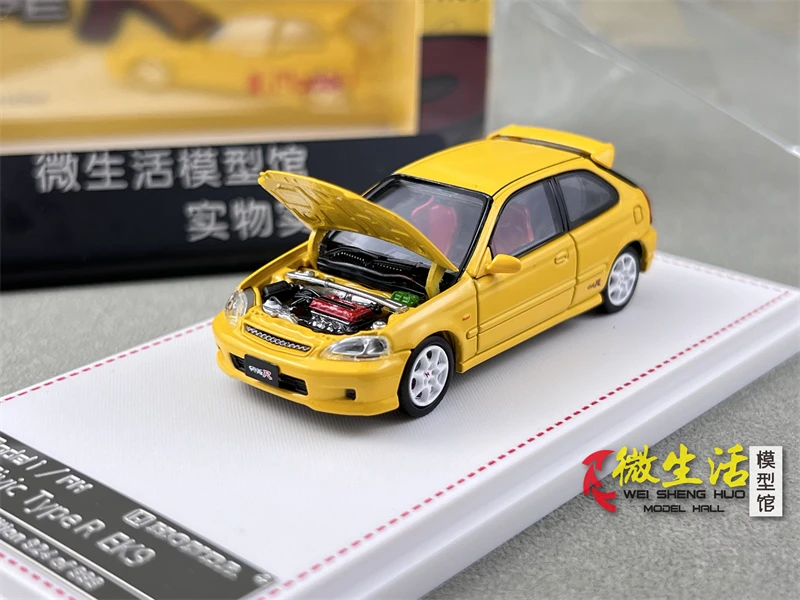 Honda Civic Type-R EK9 1/64 Diecast Model 9 Honda Civic Type-R EK9 1/64 Diecast Model - Image 9