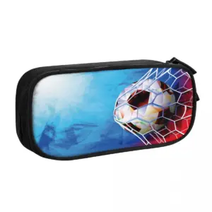 Soccer Graphic Leather Pencil Case 32 S2968318dac1b413faaec75709b2fd710k