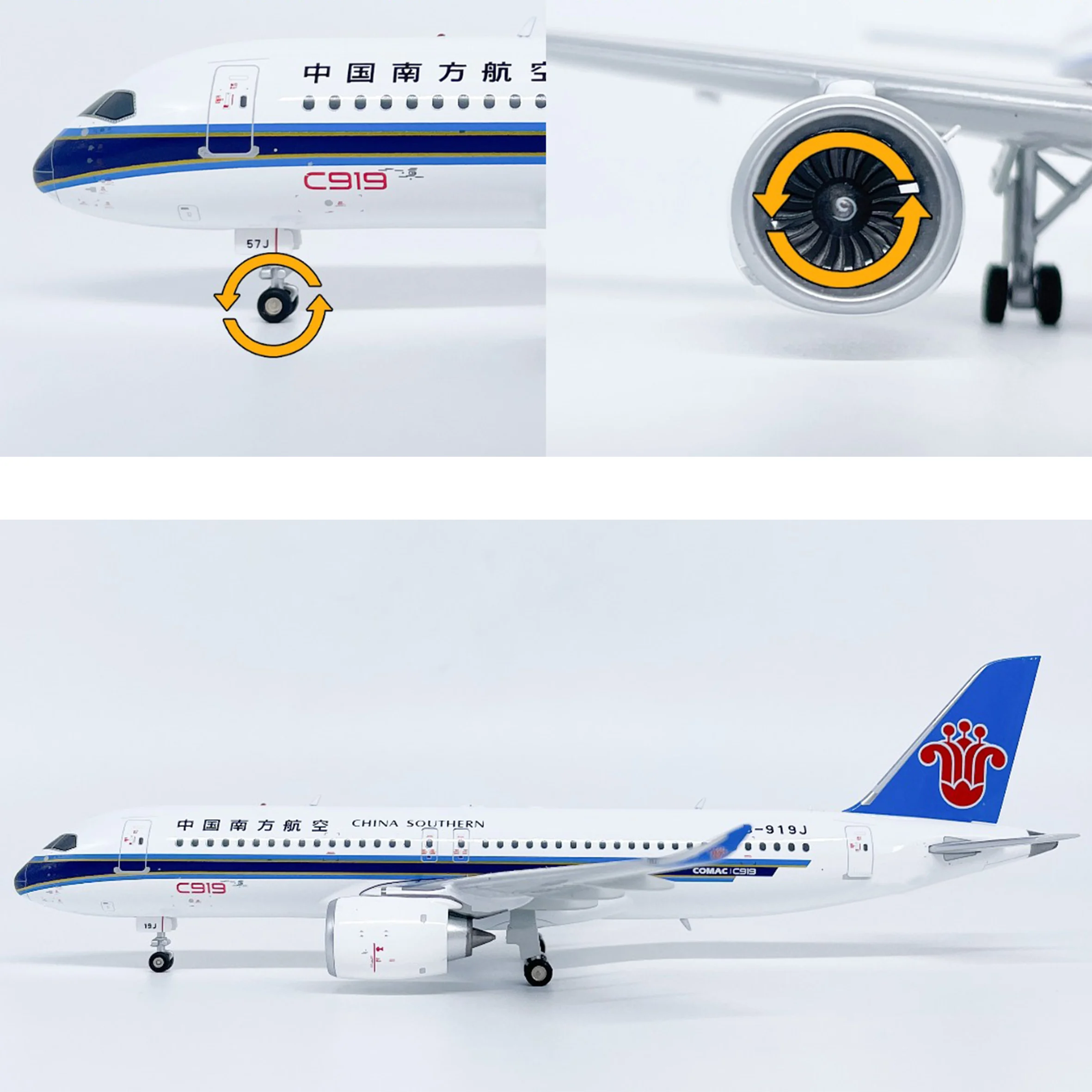 Southern Airlines C919 Diecast Model 1:200 Scale 5 Southern Airlines C919 Diecast Model 1:200 Scale - Image 5