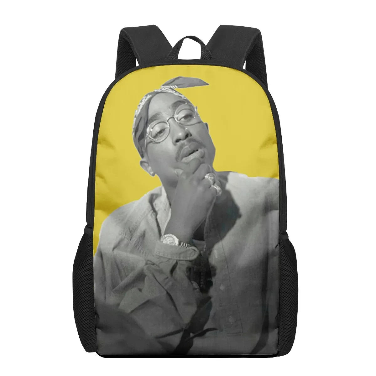 2pac Monochrome Graphic School Backpack 8 2pac Monochrome Graphic School Backpack - Image 8