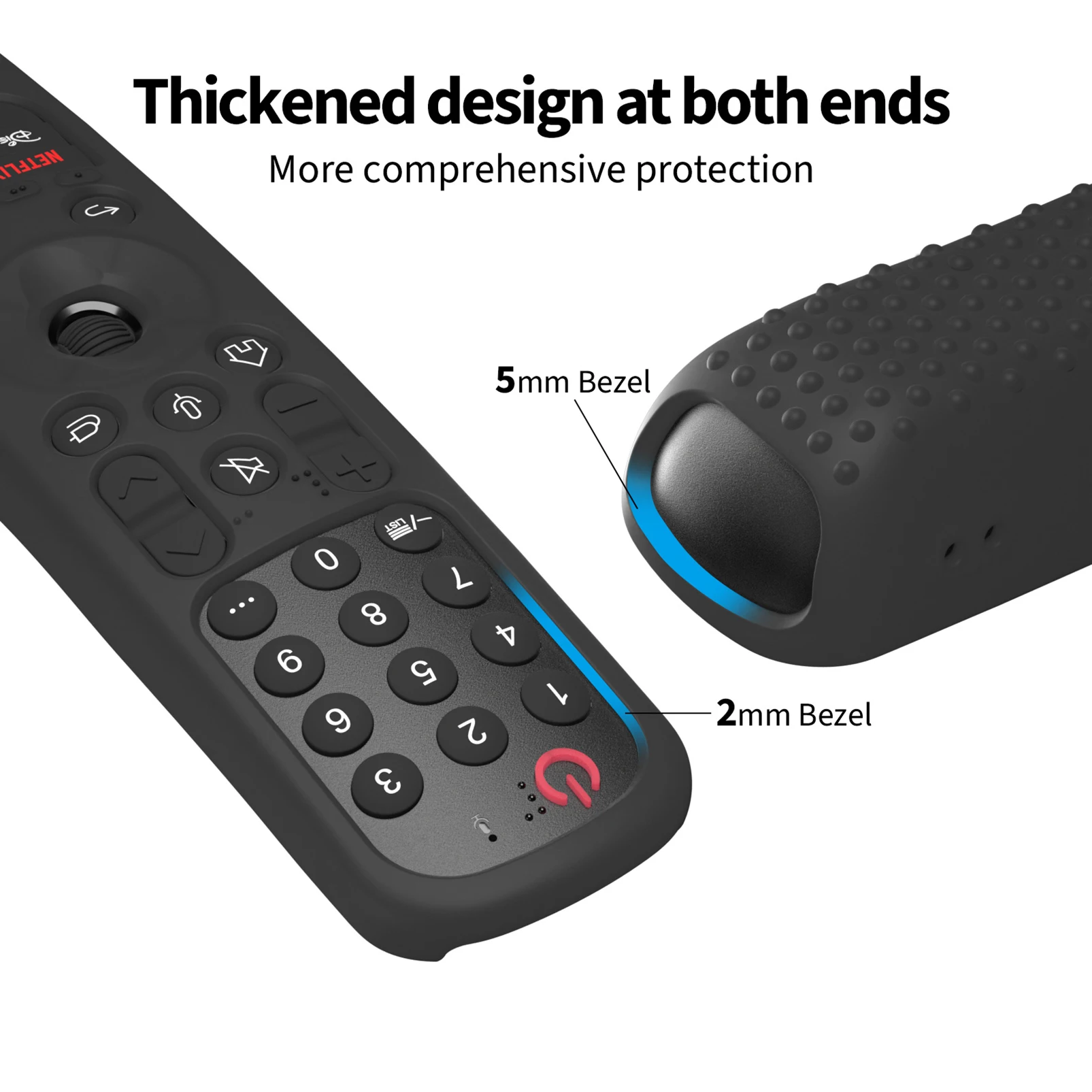 Silicone Cover for LG Smart TV Remotes 4 Silicone Cover for LG Smart TV Remotes - Image 4