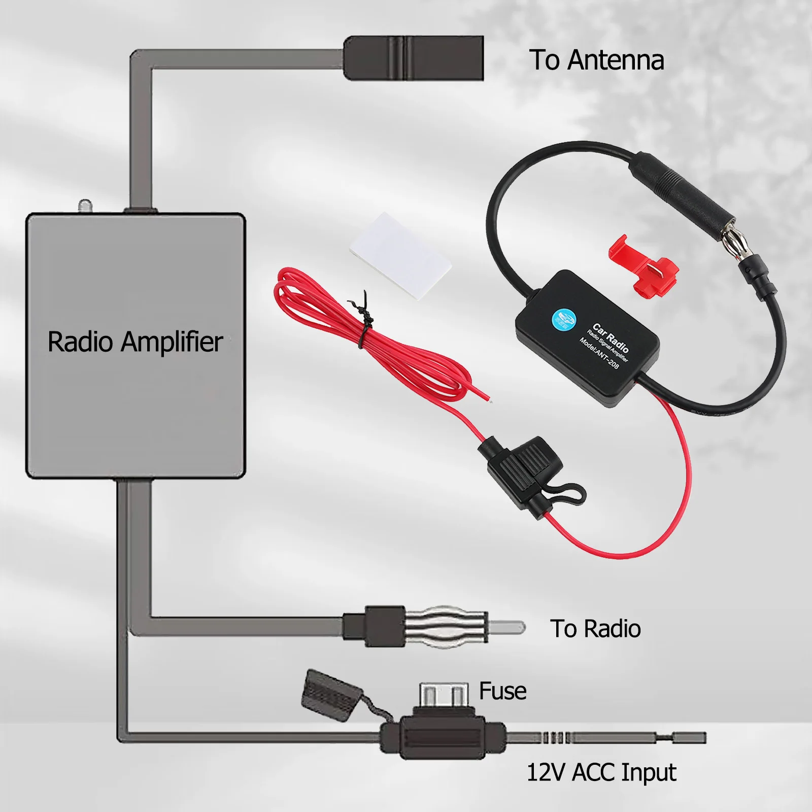 Universal FM Signal Amplifier for Car Radios 5 Universal FM Signal Amplifier for Car Radios - Image 5