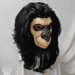 Latex Monkey Mask for Adult Costume Parties 9 S29a9ee60b53f49948546155d037c87046