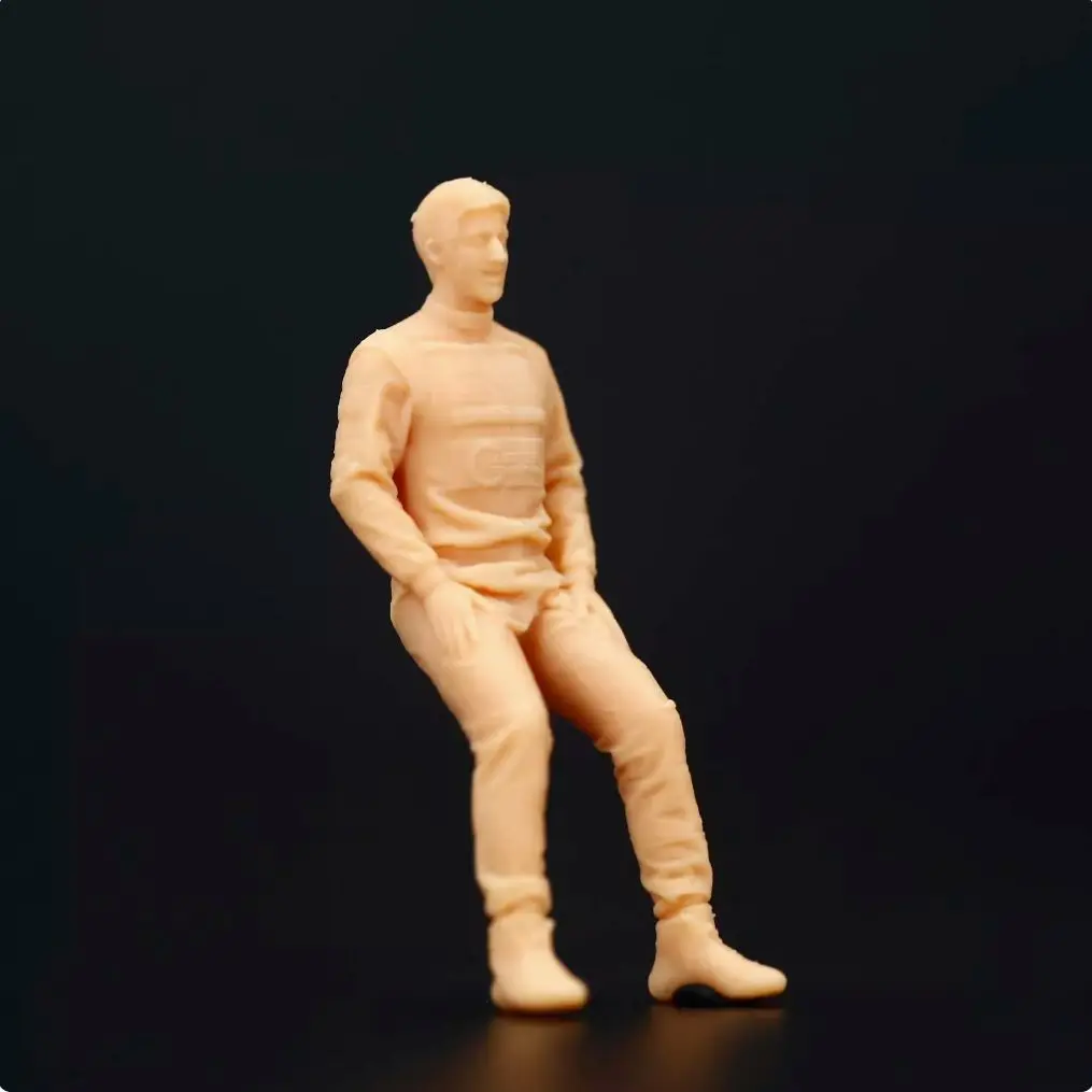 Miniature Racing Driver Figures Set of Six 8 Miniature Racing Driver Figures Set of Six - Image 8