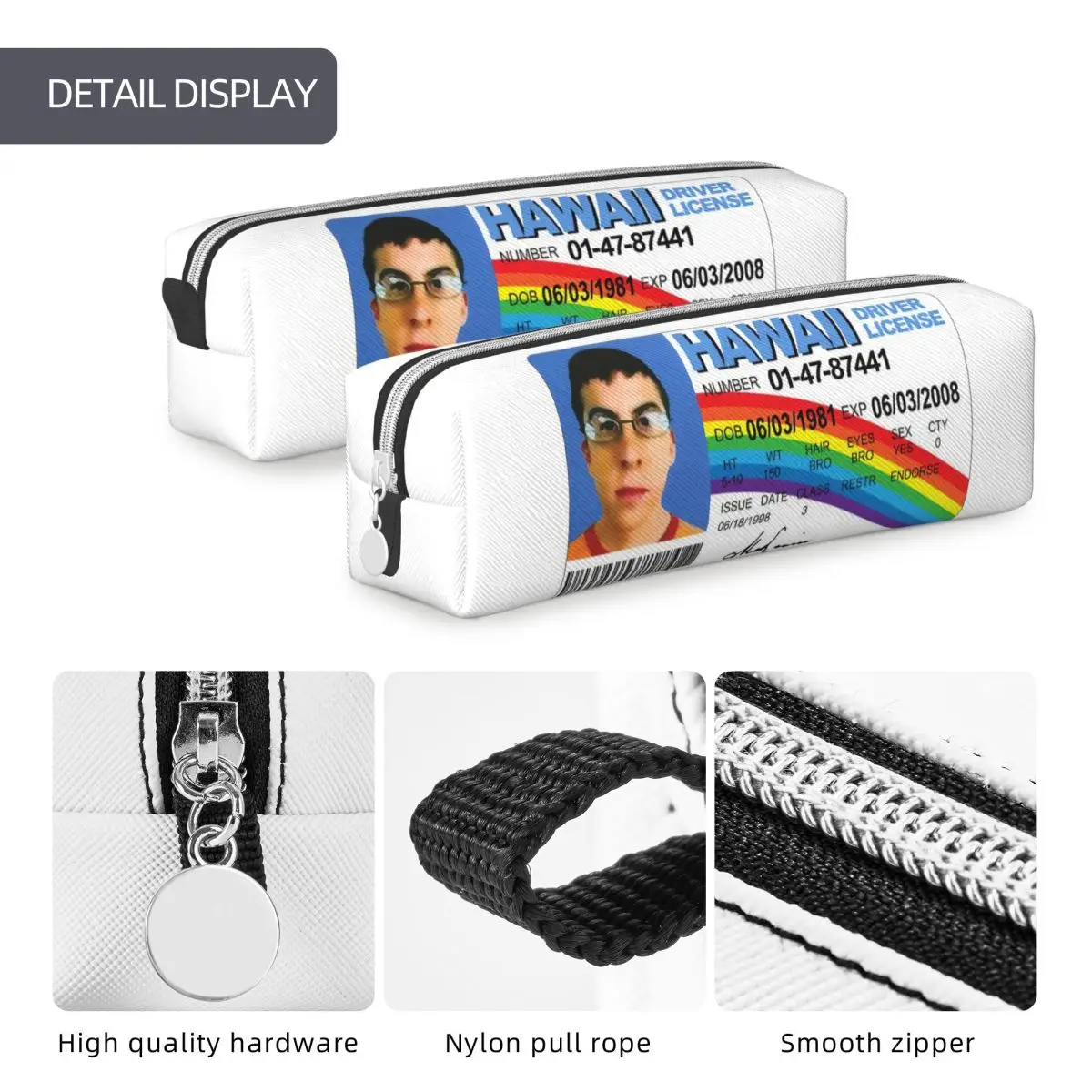 McLovin Hawaiian License Design Pencil Case 5 McLovin Hawaiian License Design Pencil Case - Image 5
