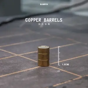 Miniature Resin Oil Drum Model Set 22 S2a4888de40ec40b1a563f57379b10162P