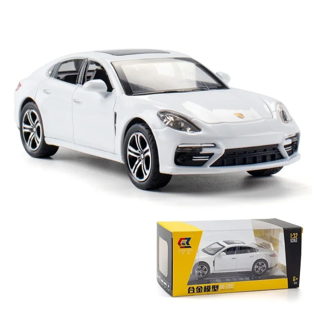 Pink Porsche Panamera Diecast Model 15.5cm with LED Lights 11 Pink Porsche Panamera Diecast Model 15.5cm with LED Lights - Image 11