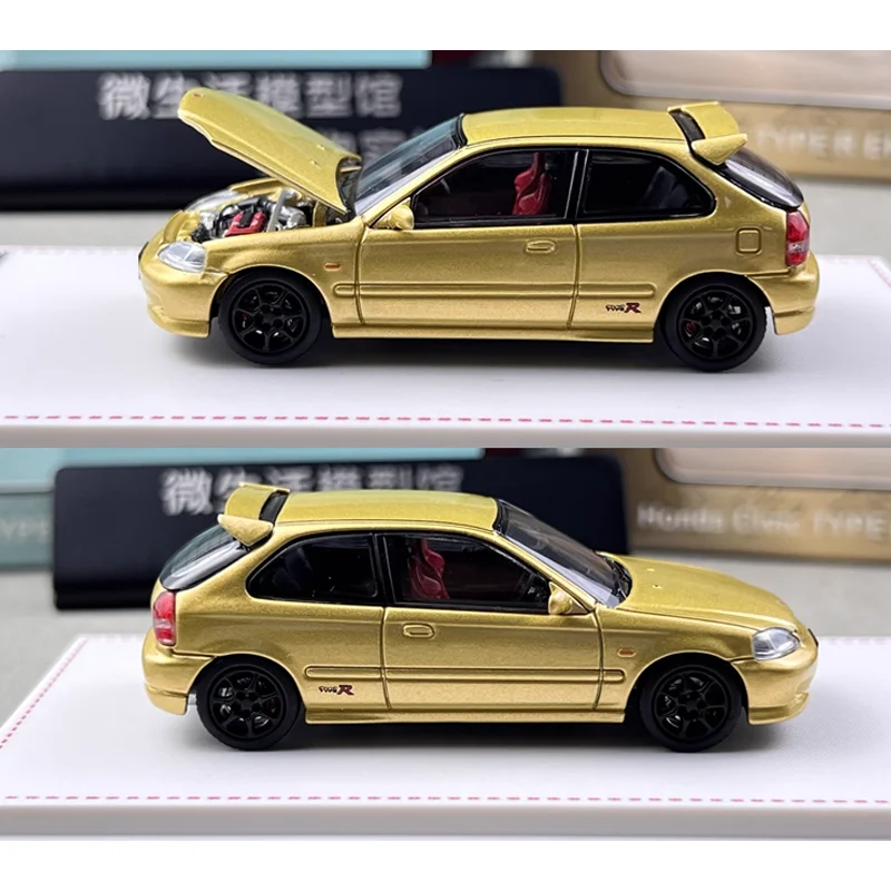 Honda Civic Type-R EK9 1/64 Diecast Model 3 Honda Civic Type-R EK9 1/64 Diecast Model - Image 3