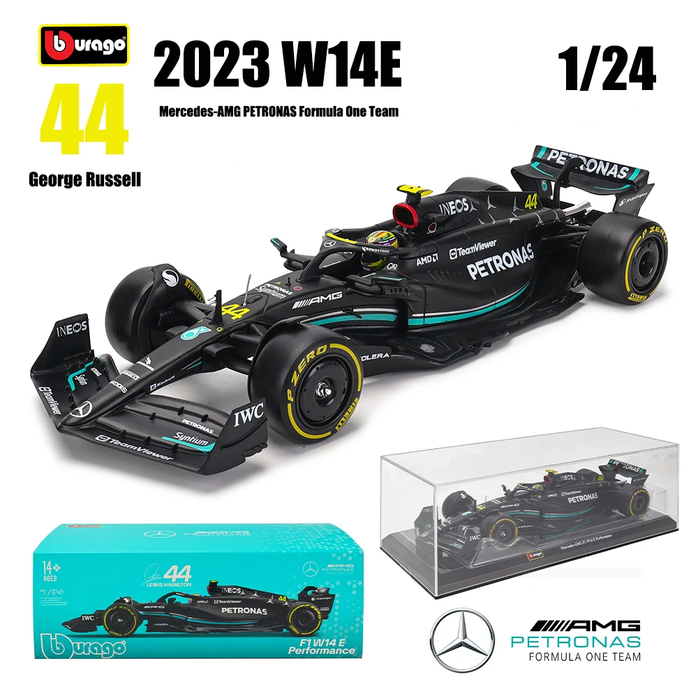 Mercedes-AMG W14E 1:24 Scale Diecast Model 13 Mercedes-AMG W14E 1:24 Scale Diecast Model - Image 13