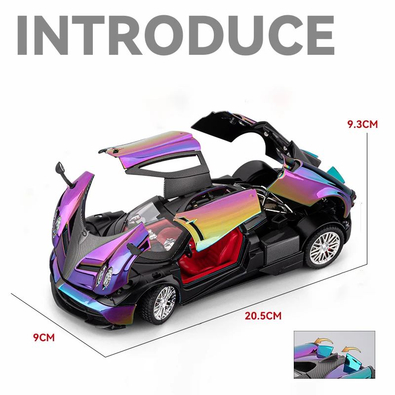 1:24 Pagani Huayra Dinastia Scale Model Red 3 1:24 Pagani Huayra Dinastia Scale Model Red - Image 3