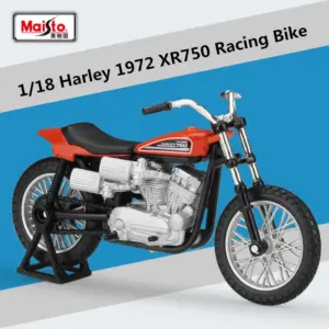 Harley Davidson XR750 1:18 Scale Model Motorcycle 10 S2bd76680aa2746eca6478e224ed4bae3E