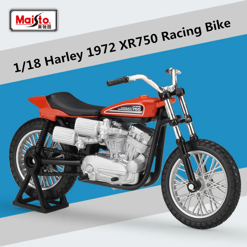 Harley Davidson XR750 1:18 Scale Model Motorcycle 3 Harley Davidson XR750 1:18 Scale Model Motorcycle - Image 3