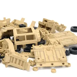 1:72 Scale Yellow/Green M-Track Vehicle Model 15 S2bff7a7ae93e4fc58eeb590a8e612f58S