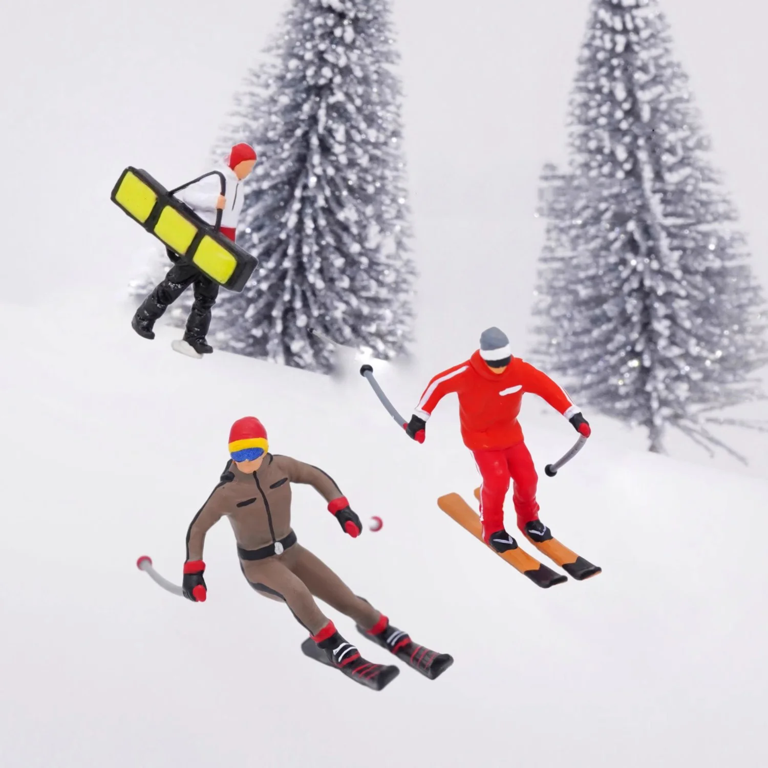 Resin Diorama Miniature Figures Set 1/64 1/87 3 Resin Diorama Miniature Figures Set 1/64 1/87 - Image 3