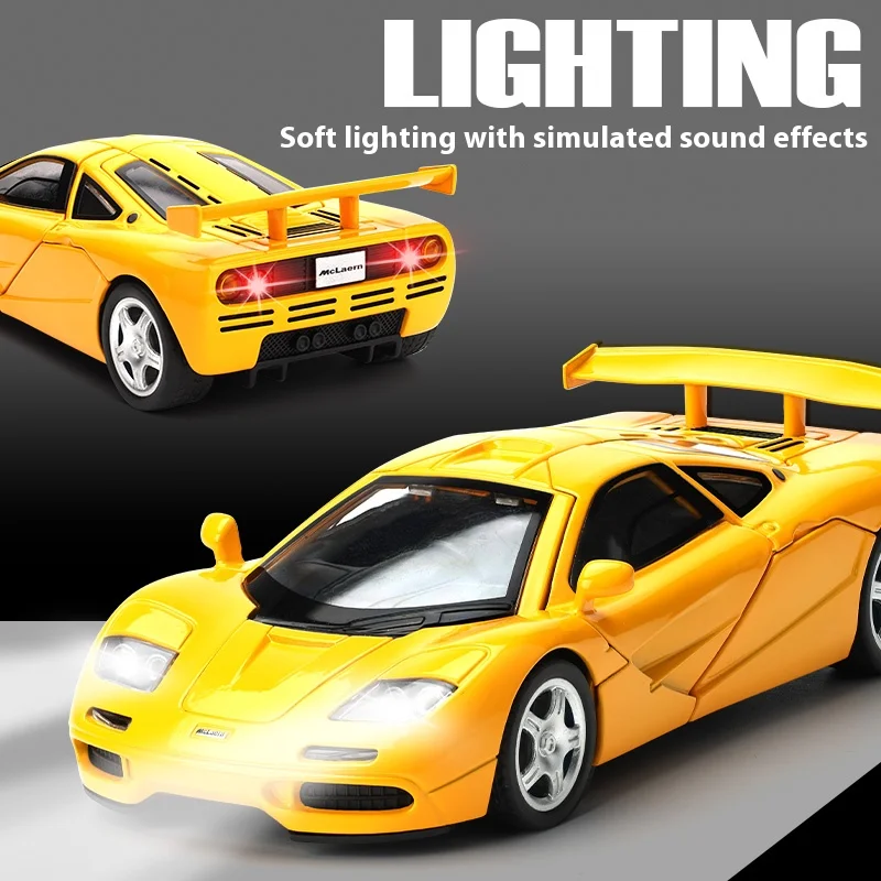 1:32 Scale Diecast McLaren F1 Sports Car Model 3 1:32 Scale Diecast McLaren F1 Sports Car Model - Image 3
