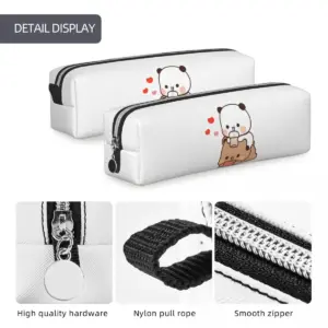 Panda Bear Themed Pencil Case with Zipper 33 S2c5bc1f420704f51a8d10d88a660a205v