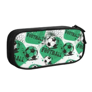 Soccer Graphic Leather Pencil Case 42 S2c84fb5839354899a83211f5986d3c93S