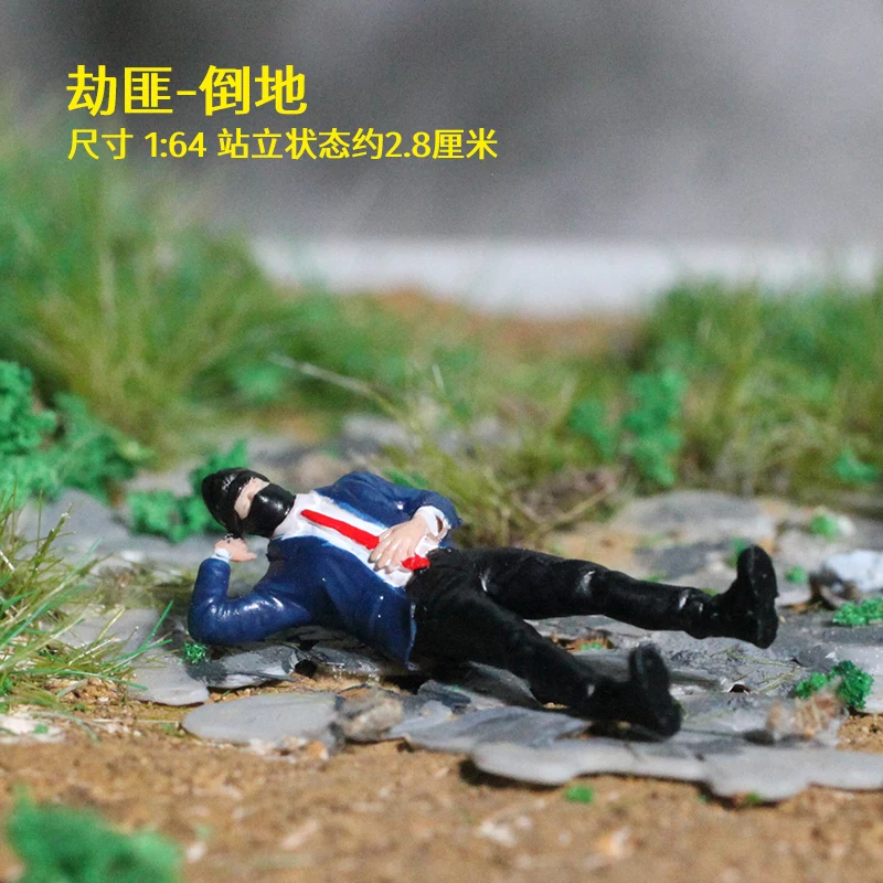 1:64 Scale Hand-Painted Resin Miniature Figures 6 1:64 Scale Hand-Painted Resin Miniature Figures - Image 6