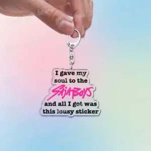 Kpop Demon Hunters Huntrix Keychain Acrylic 77 S2cf7ed23f4f4416f989a8ca358bd9d14v