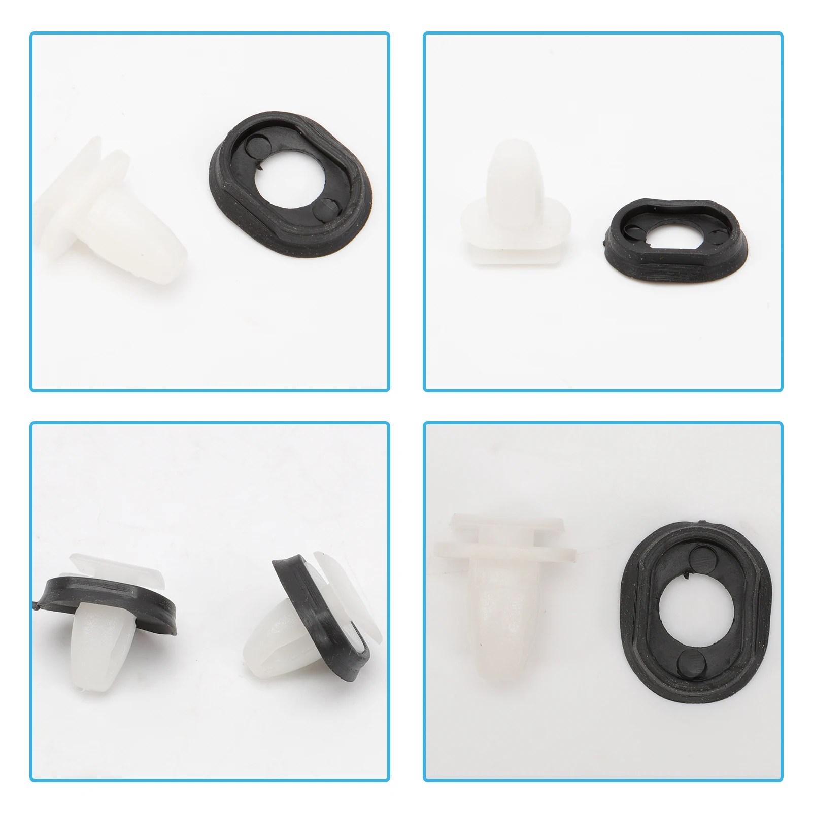 100 Pcs Car Door Trim Clips for Fiat, Peugeot, Citroen 3 100 Pcs Car Door Trim Clips for Fiat, Peugeot, Citroen - Image 3