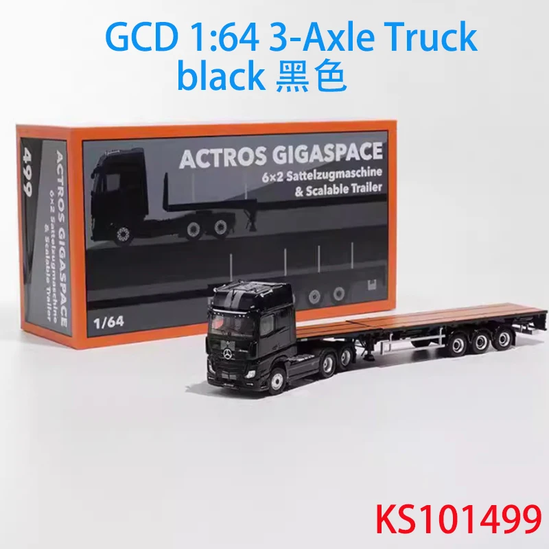 1:64 Scale Diecast 3-Axle Actros Gigaspace Truck 8 1:64 Scale Diecast 3-Axle Actros Gigaspace Truck - Image 8