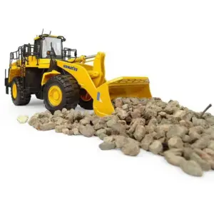 Komatsu WA600-8 Diecast Model with Accessories 6 S2dd99c6e2d29431990d419997227fc887