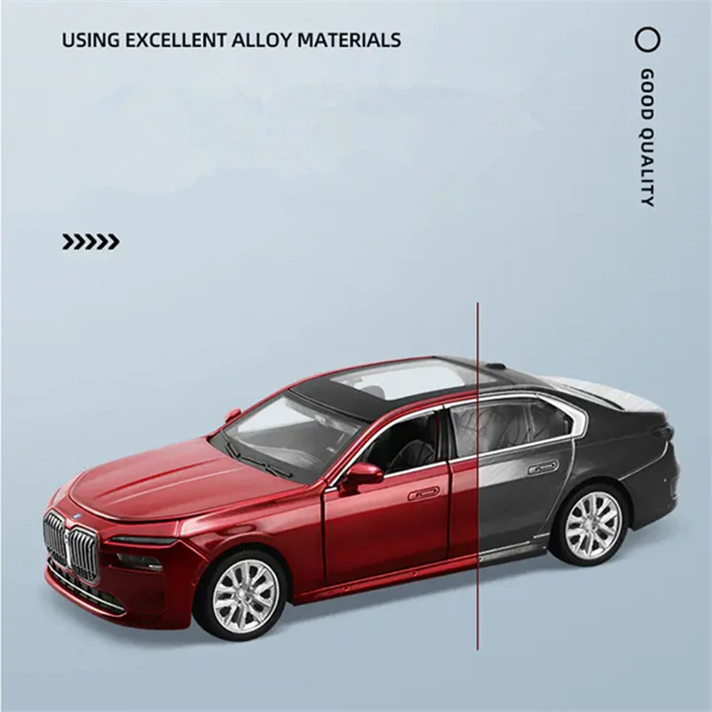 1/32 BMW i7 Diecast Alloy Car Model 2 1/32 BMW i7 Diecast Alloy Car Model - Image 2