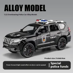Toyota Prado SUV 1:22 Scale Diecast Model 18 S2de8459ca73c4662bf6e1679f21056b84