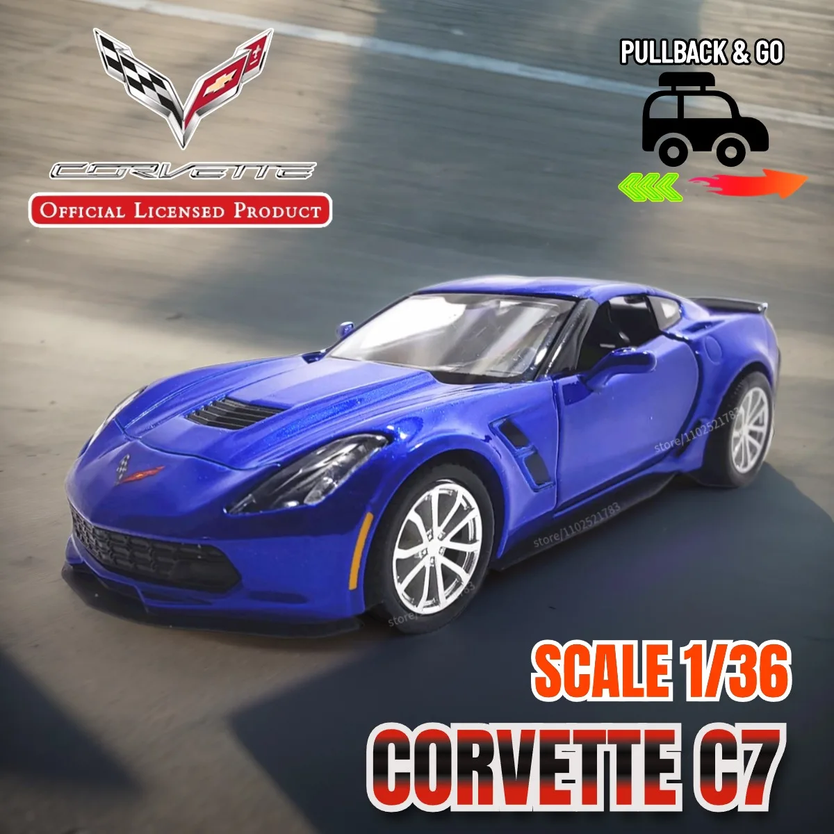 BMW M2 1:36 Scale Pullback Diecast Model 13 BMW M2 1:36 Scale Pullback Diecast Model - Image 13