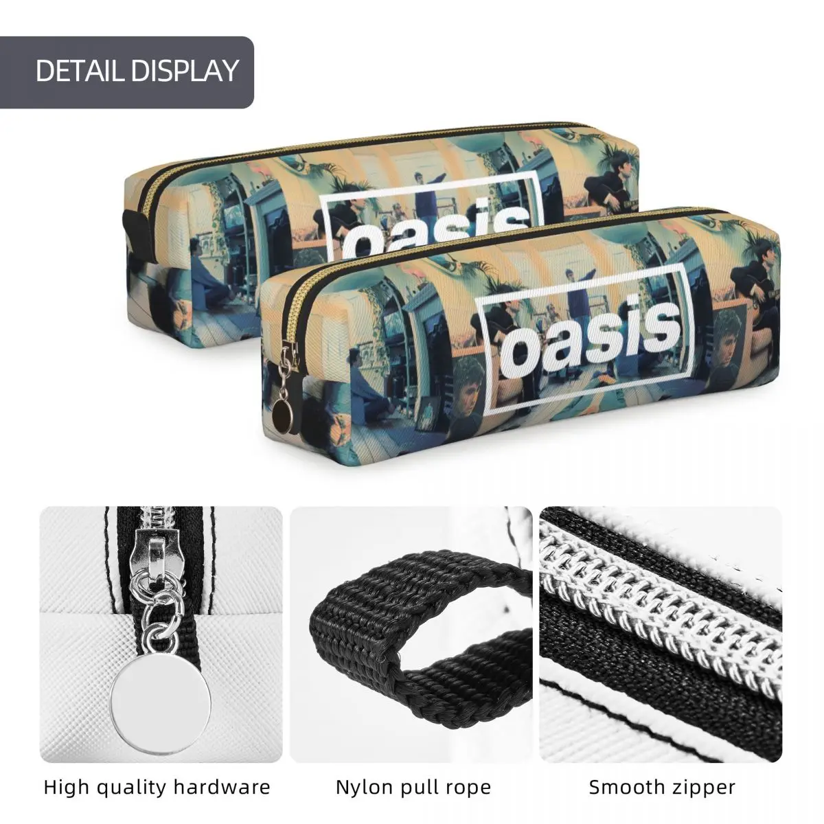 Oasis-Inspired Vintage Leather Pencil Case 5 Oasis-Inspired Vintage Leather Pencil Case - Image 5