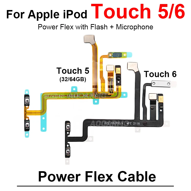 iPod Touch 5 and 6 Replacement Flex Cable 3 iPod Touch 5 and 6 Replacement Flex Cable - Image 3