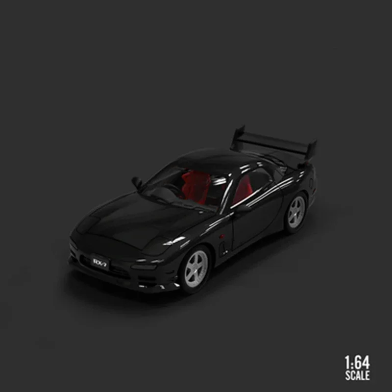 Mazda RX7 1:64 Yellow Diecast Model Car 5 Mazda RX7 1:64 Yellow Diecast Model Car - Image 5