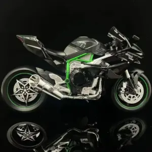 Kawasaki H2R Die-Cast Model Motorcycle 1:12 Scale
