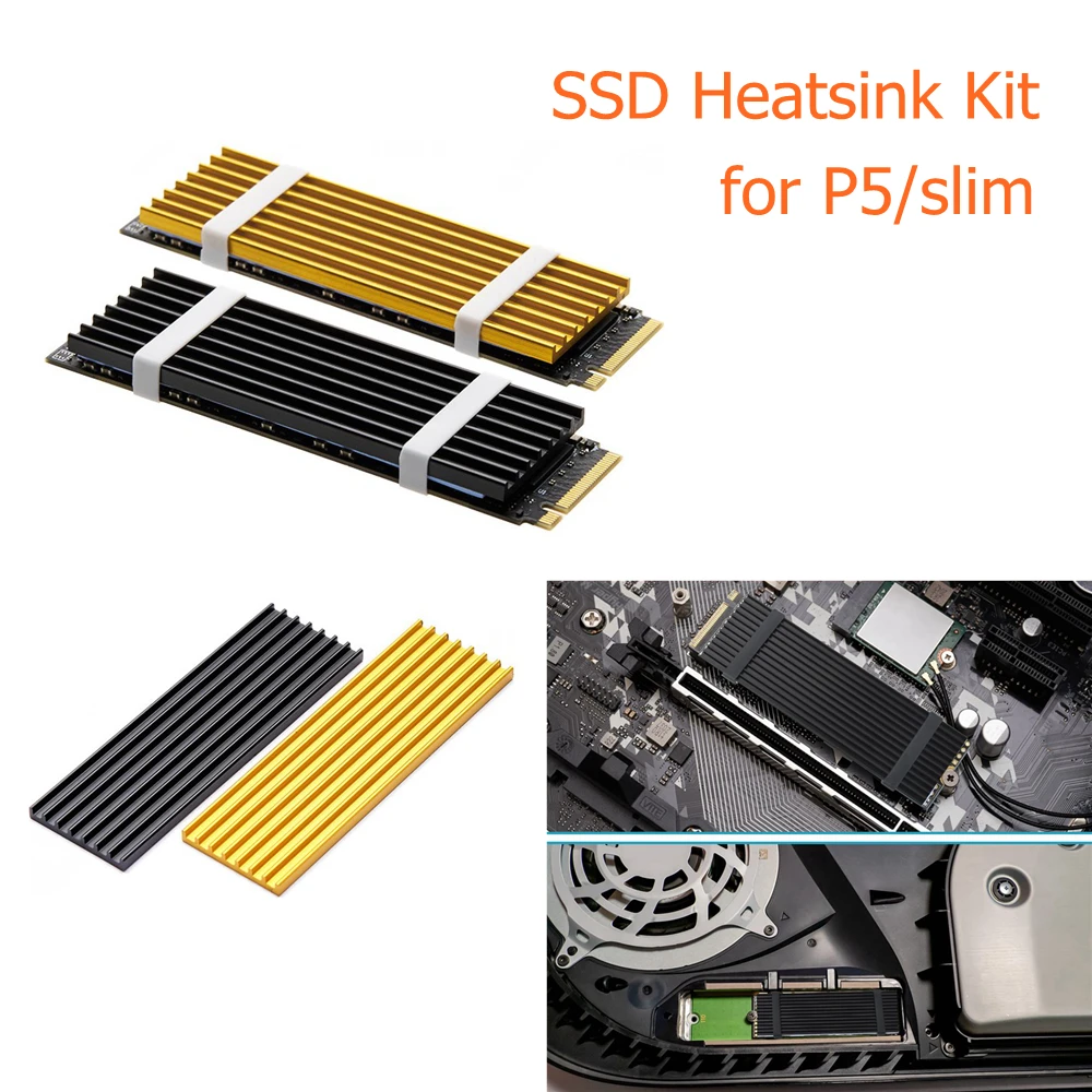 M.2 2280 SSD Heat Sink with Thermal Pads 3 M.2 2280 SSD Heat Sink with Thermal Pads - Image 3