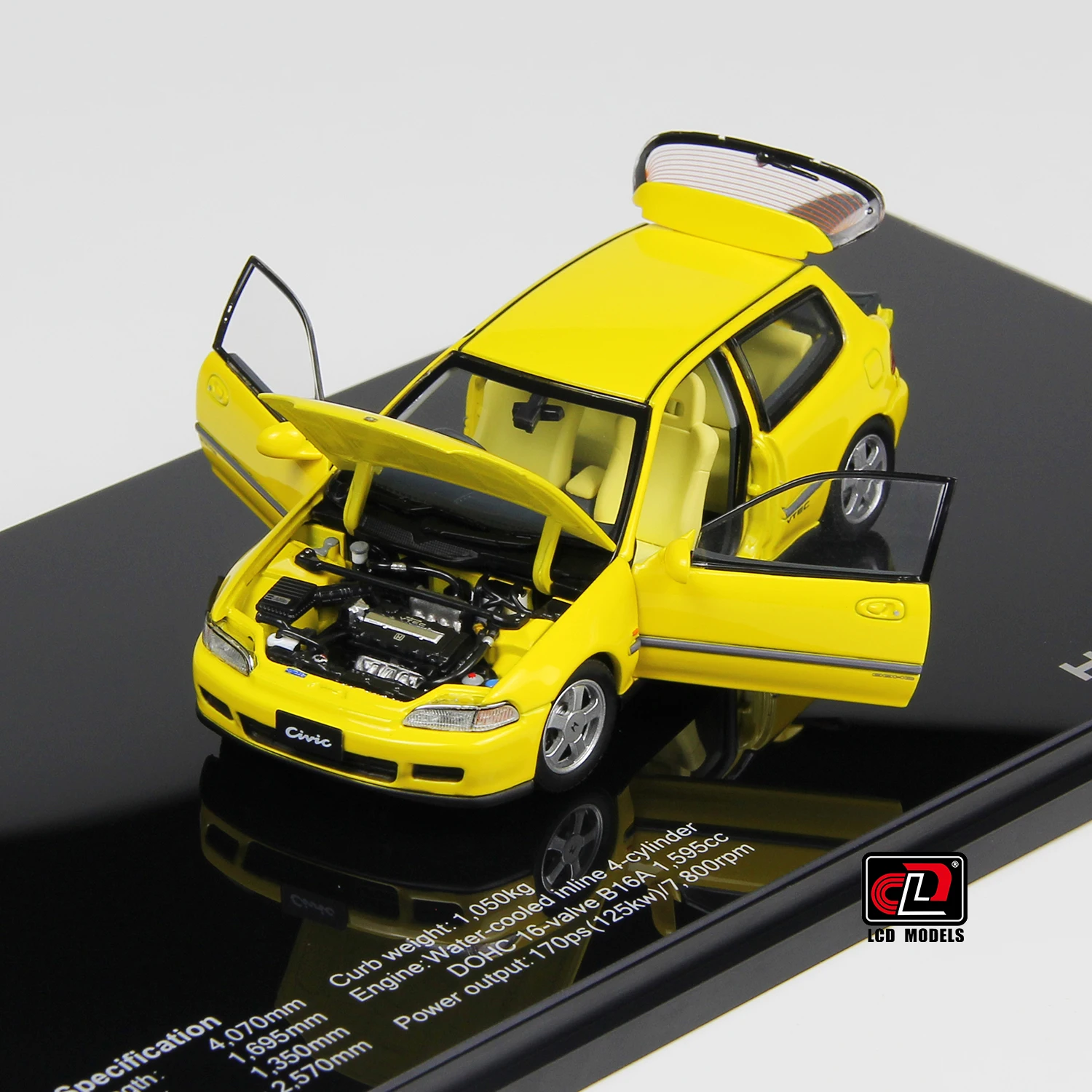 Diecast Honda Civic EG6 Model Car Collection 11 Diecast Honda Civic EG6 Model Car Collection - Image 11